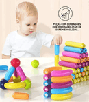 Magnetic Blocks™ - Blocos Magnéticos Educacionais + Brinde Exclusivo (Ultimas Unidades) - Pop Store