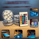 Kit Luminárias de Piscina RGB Lumix™ - Sem Fio Com Controle Remoto + Brinde Exclusivo (Últimas Unidades) - Pop Store