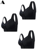 (Compre 1 Leve 3) Sutiã BellePlus™ com Feicho Frontal (Últimas Unidades)